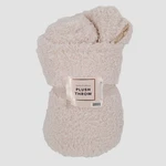 Ulta Beauty Limited Edition Plush Throw Blanket Blush Pink Tan 50X60 Reversible. Fixed Price $24.99.