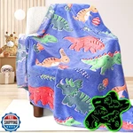 Uofon Dinosaur Gifts Toys For Kids Boys - Glow The Dark Blanket. Fixed Price $27.99.