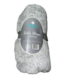 New Comfort Bay Teddy Sherpa Throw 50X60IN Gray. Fixed Price $12.13.