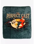 Disney Goofy Movie The Perfect Cast Rolled Sherpa Blanket 60 W X 70. Fixed Price $54.99.