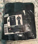 Disney Star Wars Adult Darth Vadercomfy Throw Blanket W/sleeves 48 X 71 New Htf. Fixed Price $79.99.