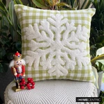 Green Holiday Cor Throw Cover Cotton Pillowcase- Snowdust Flake. Fixed Price $58.44.