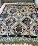 Mary Engelbreit Tapestry Throw Blanket Floral Cottage Garden 64X50 Fringe. Fixed Price $39.99.