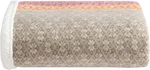 Eddie Bauer - Blanket, Brushed Fleece Bedding Throw, Fair Isle Khaki. Fixed Price $28.09.