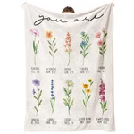 Afterprints Christian Gifts For Women, Blanket 50'' X 60'', Cream. Fixed Price $46.87.