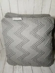 Mina Victory Chevron Throw Pillow, Gray. Quantity Pillows (20 20). Fixed Price $29.99.