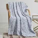 Plazatex Leo Micro All Season Multi Color 50" 70" Throw Blanket. Fixed Price $30.00.