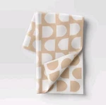 Threshold Reversible Knit Geo Throw Blanket - Neutral/ivory 50 X60 New!. Fixed Price $20.00.