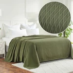 Diamond Weave Modern Classic Geometric All-season Cotton Blanket Or Throw. Fixed Price $36.00.