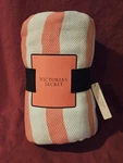 Victorias Secret Beach Blanket Towel Throw Multicolor Striped 50 X 60 Nwt. Fixed Price $22.00.