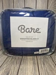 Bare Home Weighted Blanket Twin /full Size 10LB (40" X 60") Blue New!. Fixed Price $36.95.