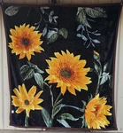 Sunflower Butterfly Two Ply Queen Size Reversible Blanket. Fixed Price $58.23.