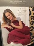 Charter Club 3-IN -1 Bodywrap Blanket, Leopard Print Brand New The Box. Fixed Price $29.95.