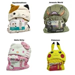 Franco Kids Licensed Plush Hooded Throw With Faux Fur Lining, 40"X50". Fixed Price $22.99.