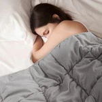 Bambury Weighted Blanket Grey Kids Adult 9KG 6.8KG 4.5KG Gravity Deep Relax. Fixed Price $96.74.