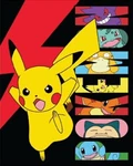Pokemon Battle Bot Silk Touch Throw Blanket 40 X 50 Inches. Fixed Price $14.95.