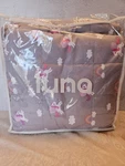 Luna Kids Weighted Blanket 6.2 Lbs Gray W/ Purple & White Unicorn 41X60 Twin New. Fixed Price $36.38.