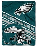Philadelphia Eagles Nfl Super Soft Royal Plush Raschel Throw Blanket 60"X80". Fixed Price $39.99.