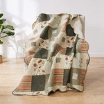 Greenland Home Sedona Throw Blanket Taupe 50 X 60 Inch. Fixed Price $45.24.