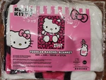 Hello Kitty Toddler Raschel Blanket 40IN X 50IN Lots Of Bows Sanrio Northwest. Fixed Price $24.97.