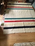 PRE-1938 4-POINT Pendleton Glacier National Park Wool Blanket No Tag. Fixed Price $190.00.