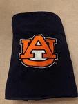 University Of Auburn Tigers Fleece Throw Blanket 48" X 60" Embroidered Logo. Fixed Price $18.99.