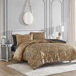 Juicy Couture King Leopard Satin Duvet Cover Set Cheetah Print 3-PIECE Mach.... Fixed Price $124.74.