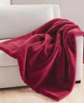 Charter Club Plush Faux Fur Throw Blanket 50" 60" Red Msrp $120.00. Fixed Price $44.99.