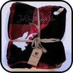 Montauk Luxury Berber Blanket White Bucks. Fixed Price $35.00.