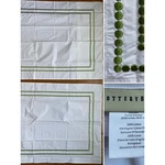 Pottery Barn $199 2 Standard Pillow Shams Pearl Dot Kelly Green Nwot. Fixed Price $99.00.