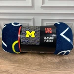 Michigan Wolverines Blanket Logo Brands 50X60 Navy Blue Classic Fleece. Fixed Price $23.24.