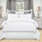 Superior Glenmont Embroidered Duvet Cover Set, Long-staple Cotton,. Fixed Price $126.57.