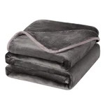 Piccocasa Fleece Bed Blanket Queen Size Grey 330GSM Soft Lightweight Microfiber. Fixed Price $59.76.