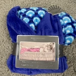 Northpoint Blue Soft Velvet Mermaid Climb Throw For Kids- Nwt. Fixed Price $15.49.