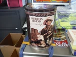 John Wayne The Duke American Legend Tin With Fleece Throw Blanket 4'X5' New. Fixed Price $19.00.