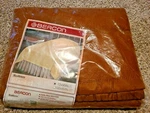 Vintage Beacon Salem Blanket Brown Twin Full New Satin Edge Usa Nos Camp Mcm. Fixed Price $98.10.