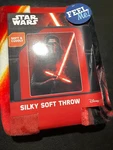 Disney Star Wars Silky Throw Blanket 40" X 50" Soft Cuddly Kylo Ren Ln. Fixed Price $16.28.
