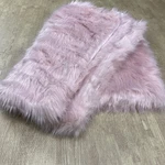 Horimote Home Luxury Faux Fur Pink 50" 60" Throw Blanket Fluffy Cozy. Fixed Price $54.99.