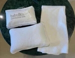 Restoration Hardware Crib/toddler Diamond Matelasse Quilt/coverlet And Sham. Fixed Price $100.00.