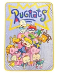The Rugrats Blanket Character Lounge Playtime Design Plush Lap Throw 46 X 60. Fixed Price $29.99.