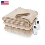 Sunbeam Royal Posh Velvet Heated Electric Blanket Queen Size 90 X 84 12. Fixed Price $124.64.