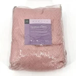 Martex 100% Kingspun Egyptian Cotton Size Blanket Pink Made The Usa Nos. Fixed Price $79.99.