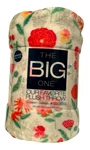 The Big One Oversized Supersoft Spring Floral Plush Throw Blanket 60" X 72". Fixed Price $24.99.