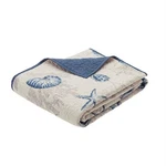 Madison Park Bayside Luxury Oversized Quilted Throw 60"X70", Blue. Fixed Price $42.99.