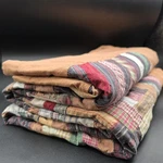Banger! Authentic Vtg "patch Magic" Log Cabin Quilt Shower Curtain W/org Tag!. Fixed Price $30.99.
