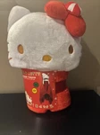Hello Kitty Hooded Plush Throw Blanket Peppermint Bow Sanrio 30"X50" New. Fixed Price $30.00.