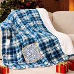 Heated Weighted Blanket For Adults Throw/twin Size 13LBS, 50"X60", ... Fast Ship. Fixed Price $127.99.