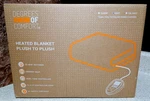 New - Degrees Of Comfort White "king Size" Electric Blanket Dual Controls. Fixed Price $69.99.