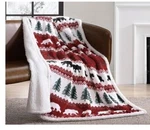 Nib Eddie Bauer Grizzly Peak Ultra-plush Collection Throw. Reversible. 50X60. Fixed Price $35.99.