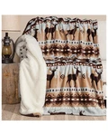Carstens Home Buck Lake Plush Sherpa Throw Blanket - JP146. Fixed Price $50.16.